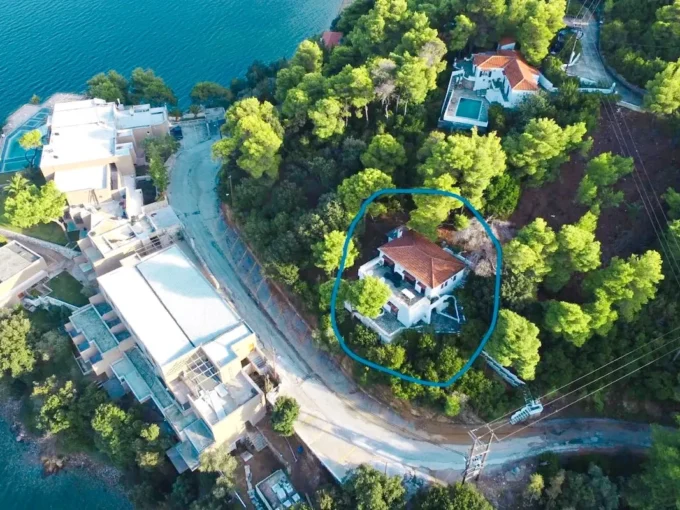 Seafront Villa for Sale Skiathos island Greece