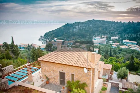 Seaview House for Sale in Lefkada Greece, Agios Nikitas