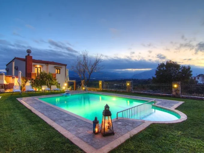 Villa for Sale in Rethymno Crete, Valsamonero