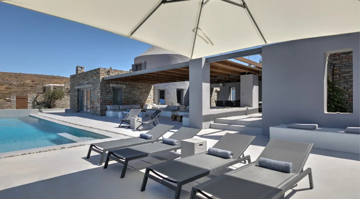 Waterfront Villa with Modern Design on Kea Island 30