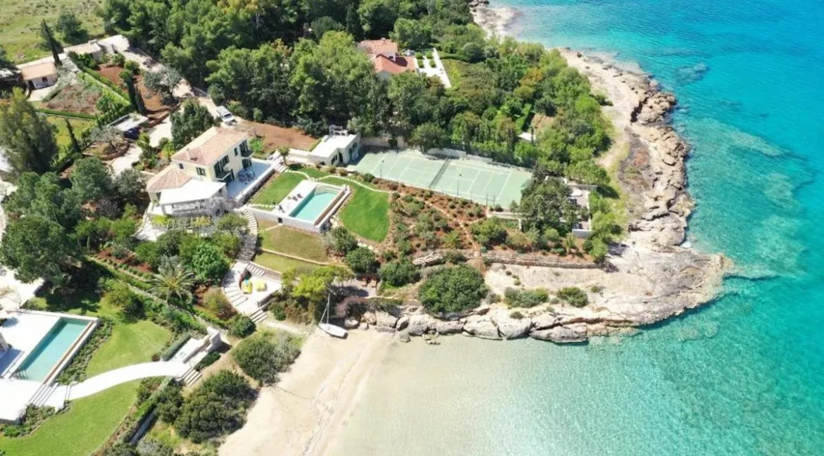 Luxurious Seafront Villa for sale in Porto Heli Greece