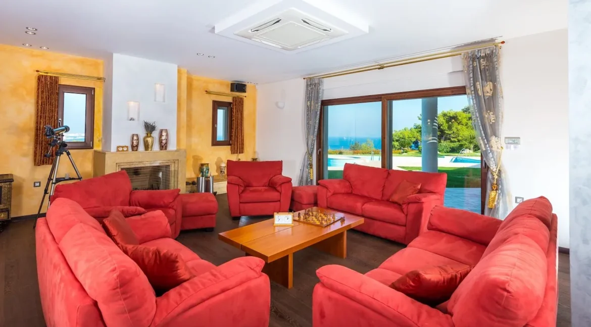 Luxury Villa With Sea Views for sale Rhodes Greece 13