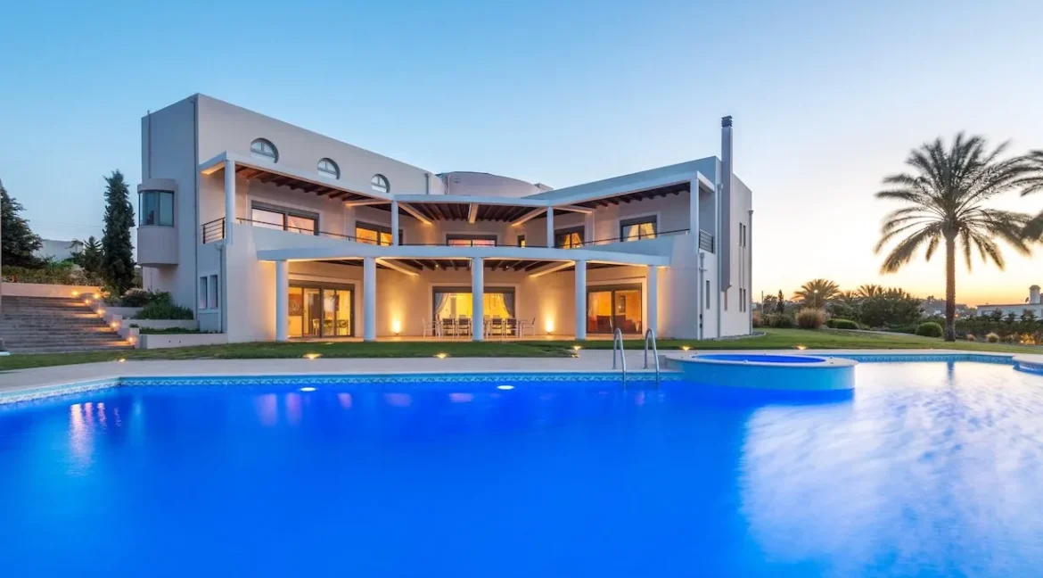 Luxury Villa With Sea Views for sale Rhodes Greece