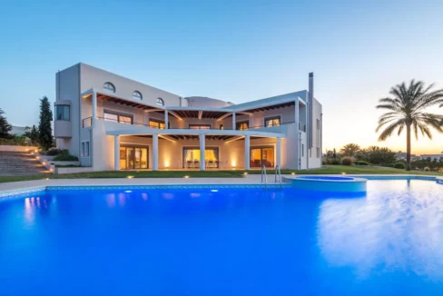 Luxury Villa With Sea Views for sale Rhodes Greece