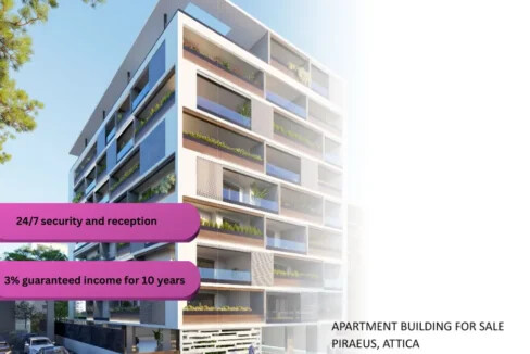 New Apartments in Piraeus ideal for Golden Visa or Airbnb