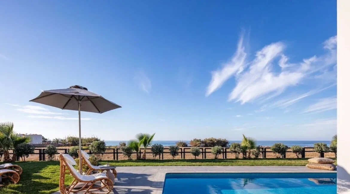 Sea Front Mansion and Amazing Sunset Views in Crete Greece 31