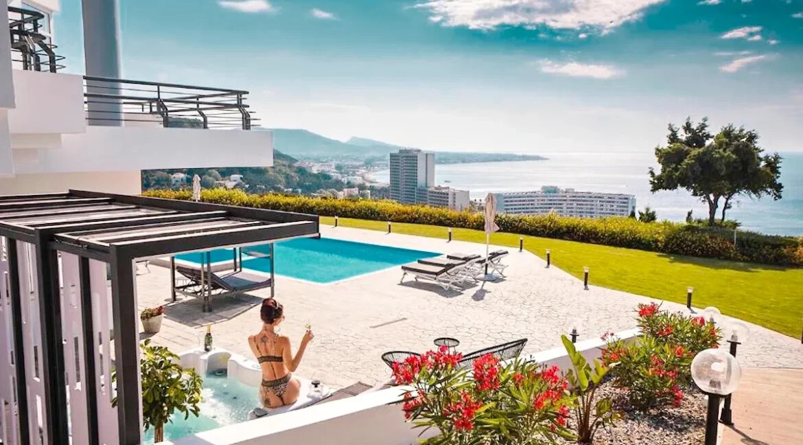 Stunning villa for sale on the west coast of Rhodes Greece 19