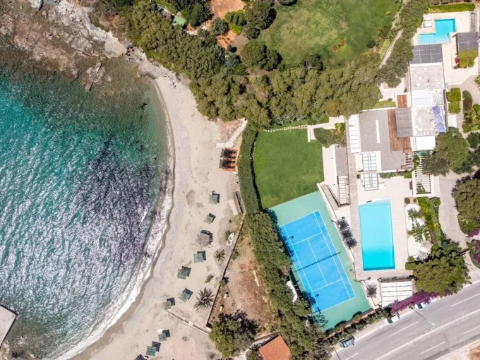 Seafront Villa in Athens with Private Beach