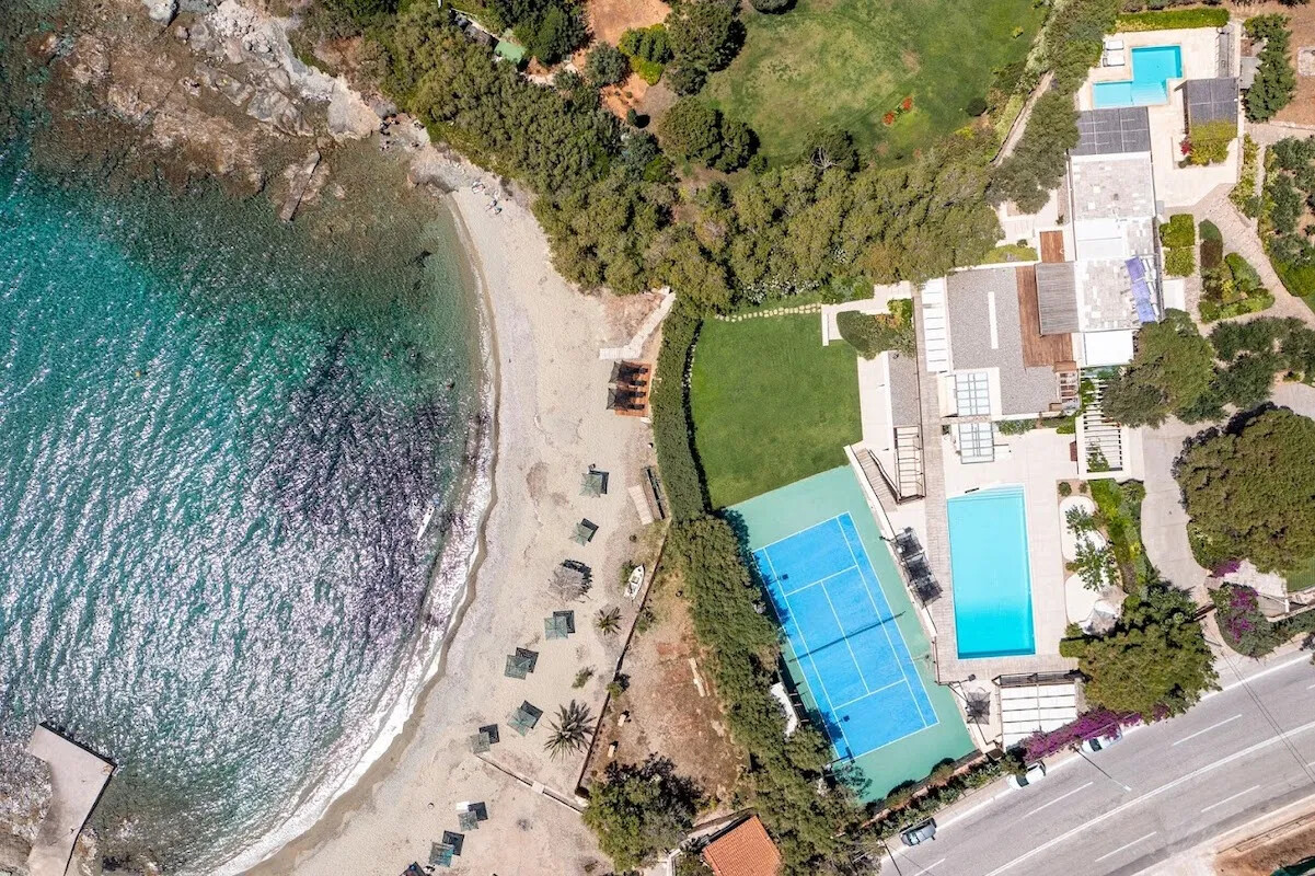 Seafront Villa in Athens with Private Beach