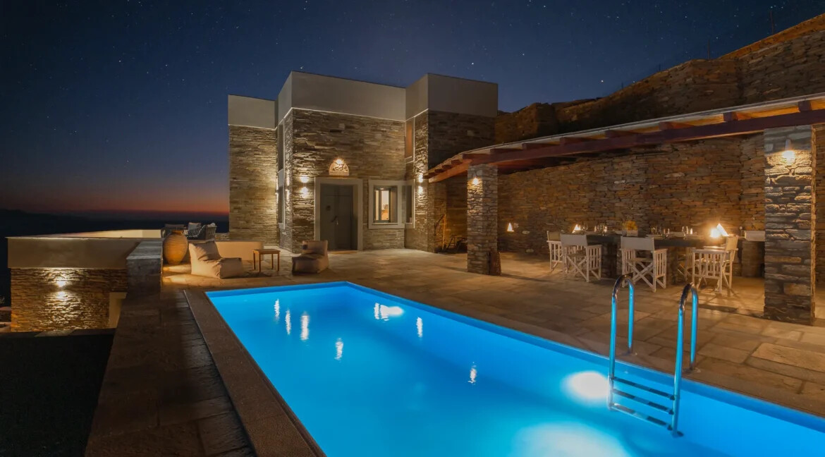 Newly Built Luxury Villa for Sale in Andros island Greece 4