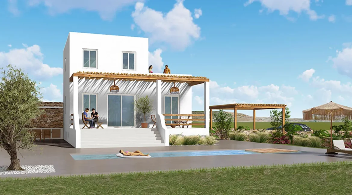 Seaside Villa for Sale in Naxos, Kastraki 1