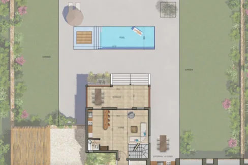 Seaside Villa for Sale in Naxos, Kastraki 1