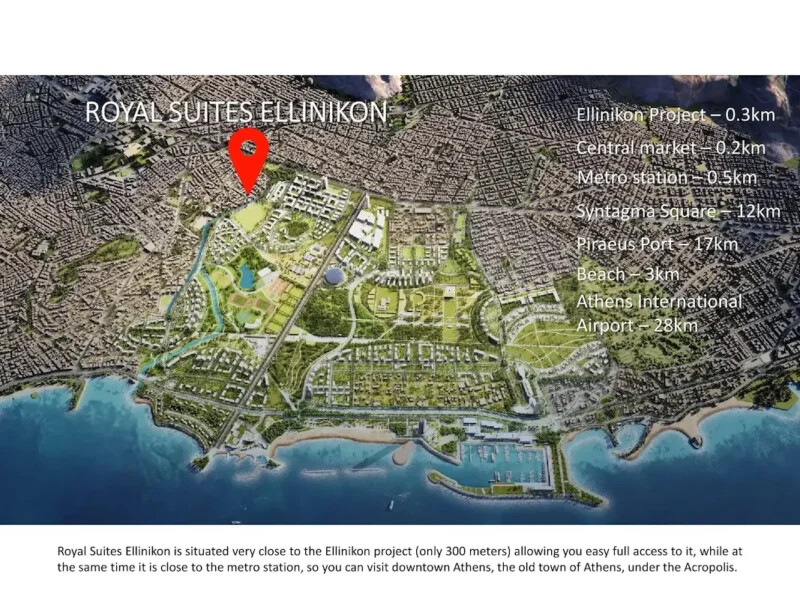Luxury Royal Suites for Sale at Ellinikon Athens