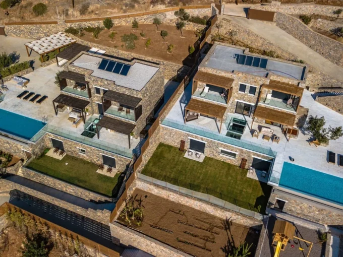 Big Villa with Direct Sea Access at Elounda Crete