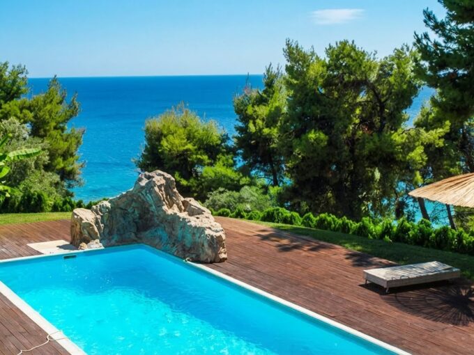 Luxury Private Villa at Chalkidiki for sale, Posidi