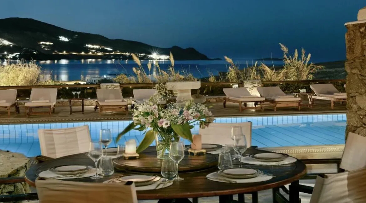 Luxury Sea View Villa in Mykonos For Sale