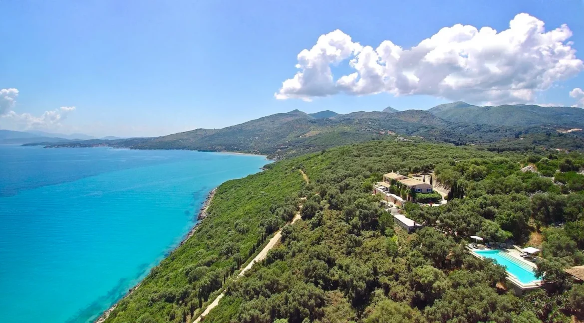 Luxury Seafront Estate in Corfu for sale 1