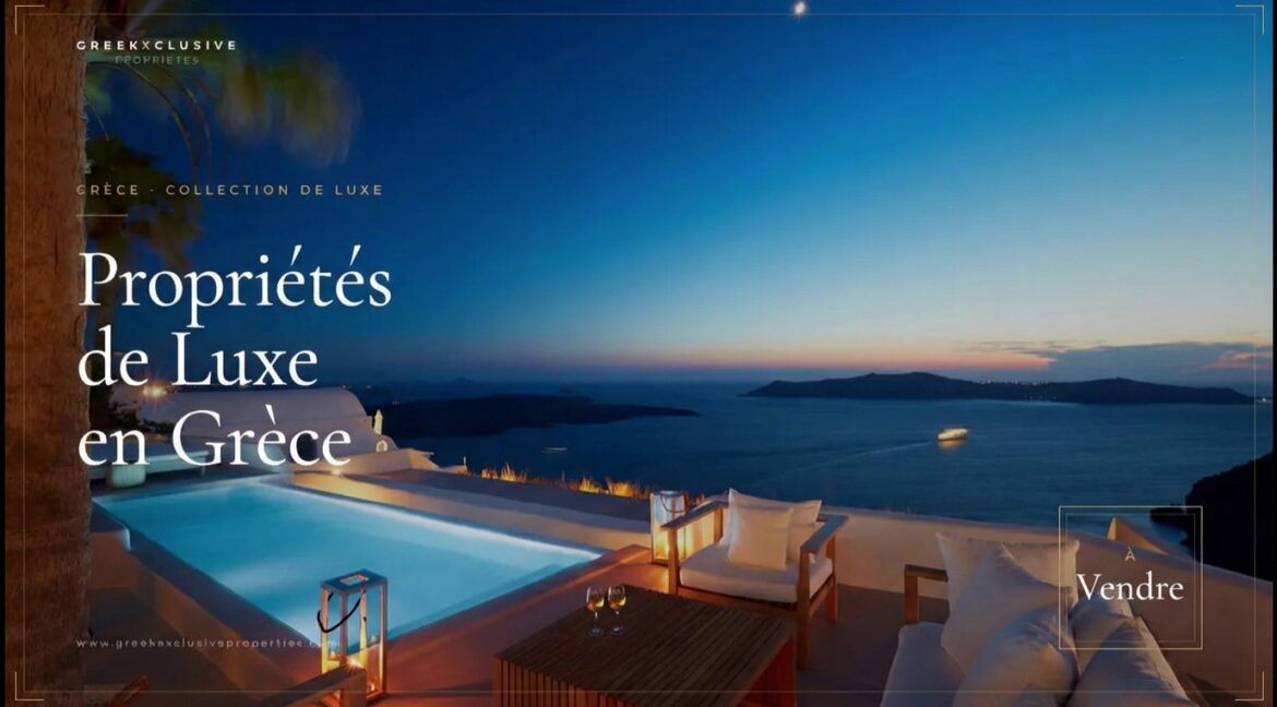 Maisons de luxe en Grèce à vendre