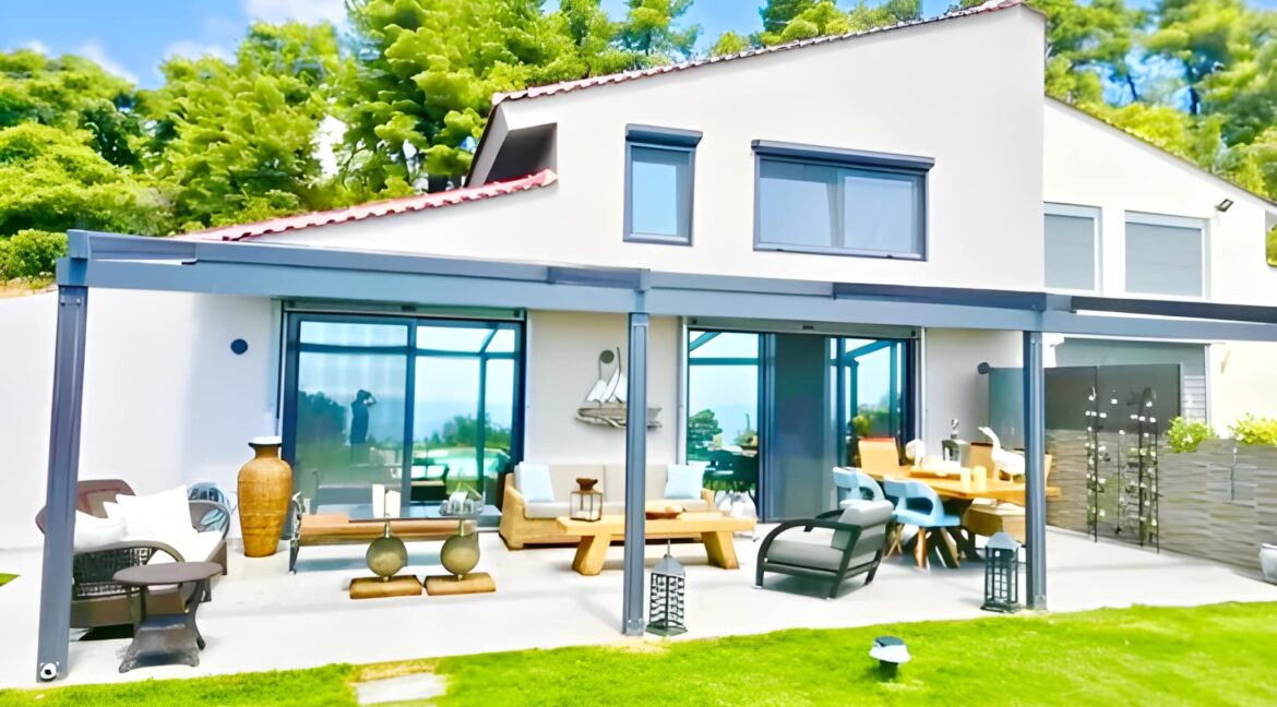 Newly Built Seaview House for Sale in Halkidiki Poseidi2