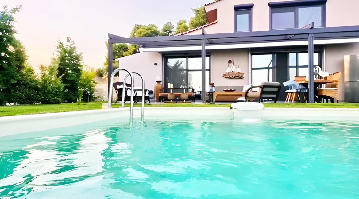 Newly Built Seaview House for Sale in Halkidiki Poseidi4