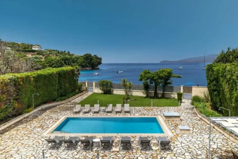 Seafront Villa for Sale in Avlaki Corfu