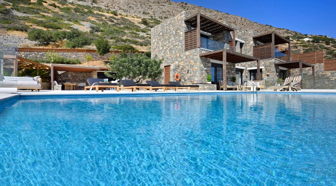 Villa with Direct Sea Access at Elounda Crete 12