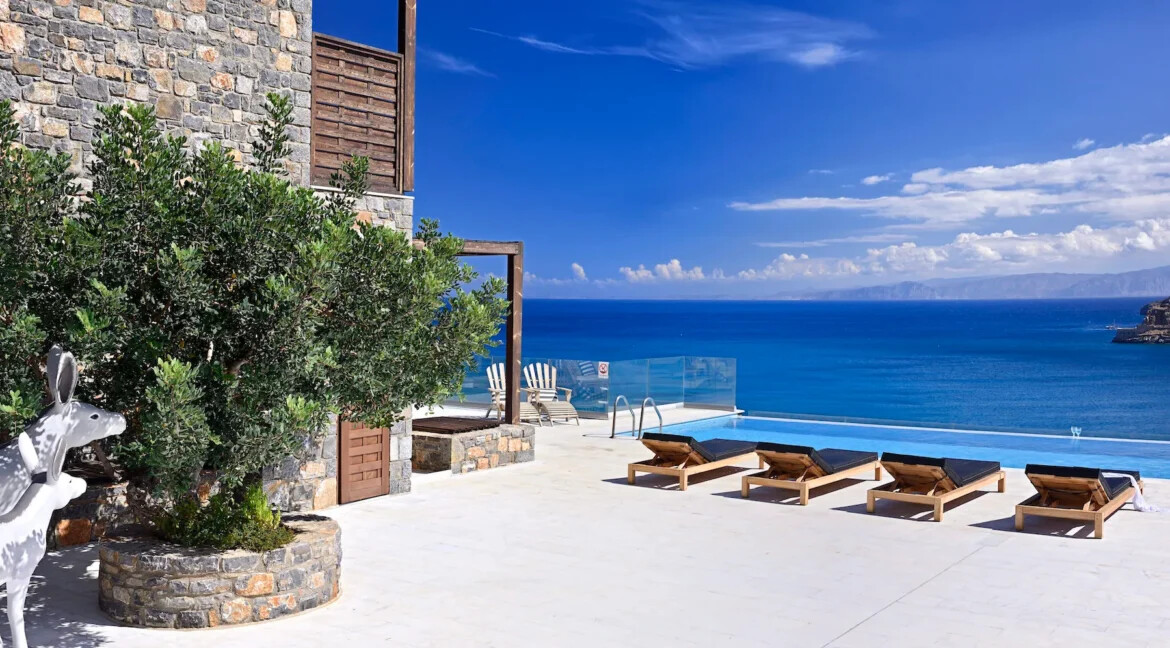 Villa with Direct Sea Access at Elounda Crete 16