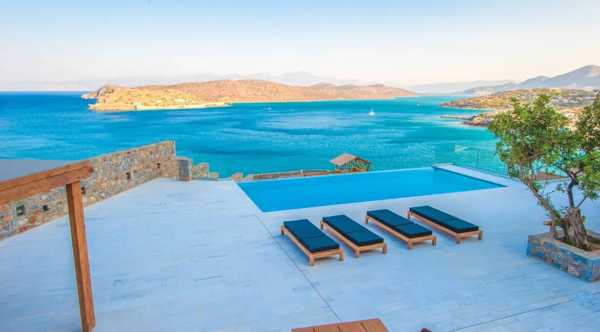Villa with Direct Sea Access at Elounda Crete 17