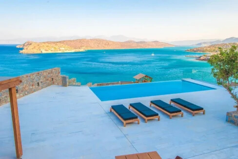 Villa with Direct Sea Access at Elounda Crete 17