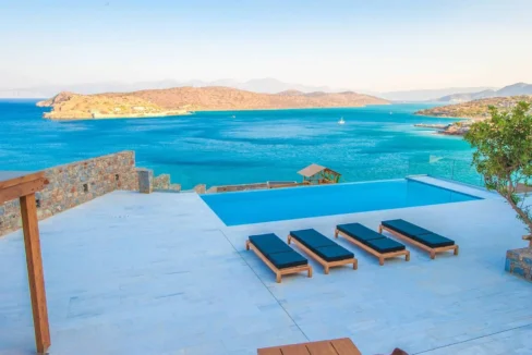 Villa with Direct Sea Access at Elounda Crete 17
