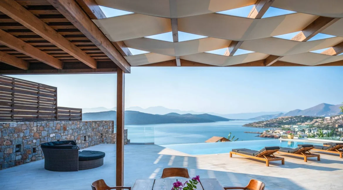 Villa with Direct Sea Access at Elounda Crete 20