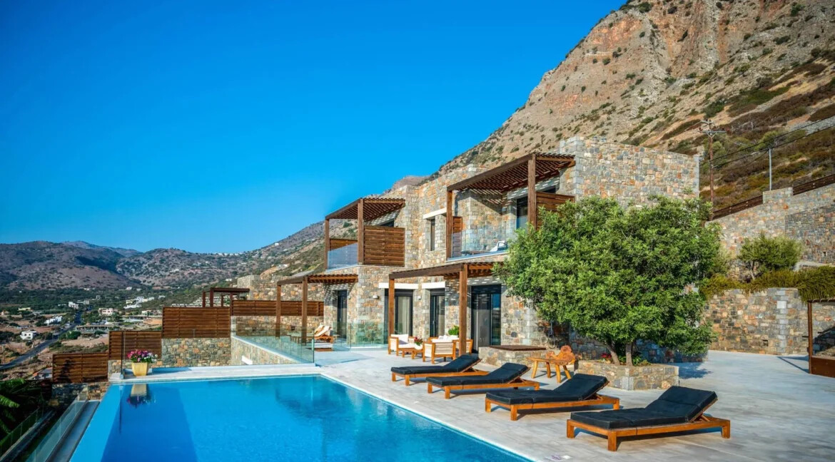 Villa with Direct Sea Access at Elounda Crete 50