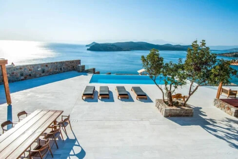 Villa with Direct Sea Access at Elounda Crete