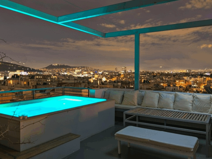 Lux Two Storey Penthouse in Athens for Sale with Acropolis view
