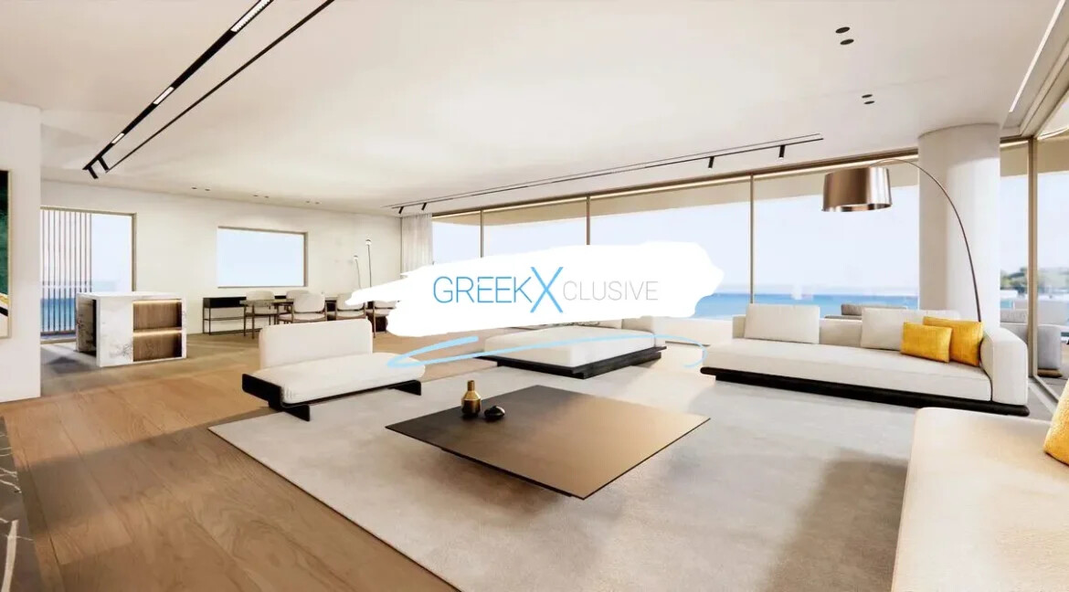 Luxury 2 Floor Apartment for Sale at Glyfada Beach 1