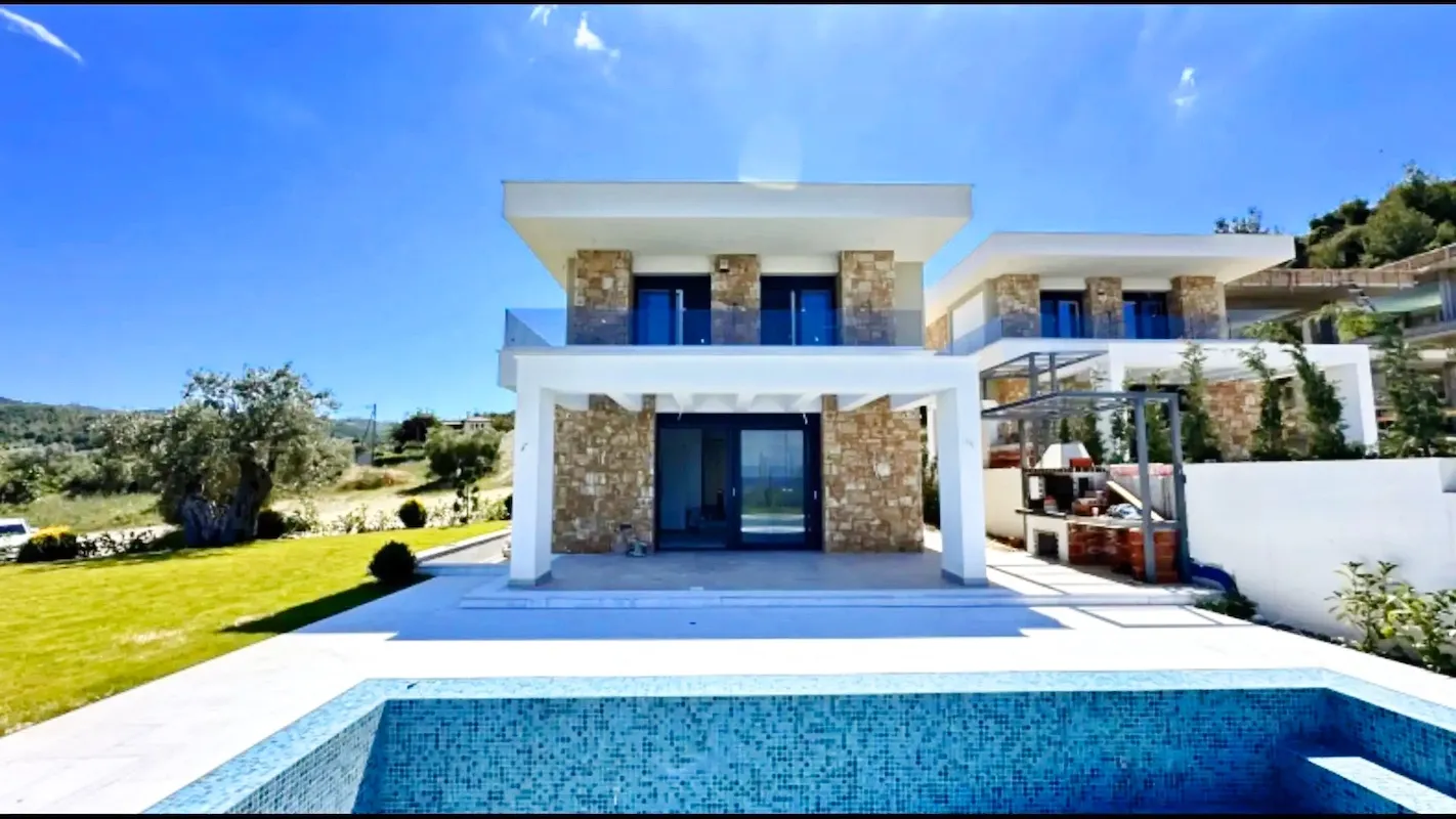 Newly Built Villa for Sale in Halkidiki Pefkochori
