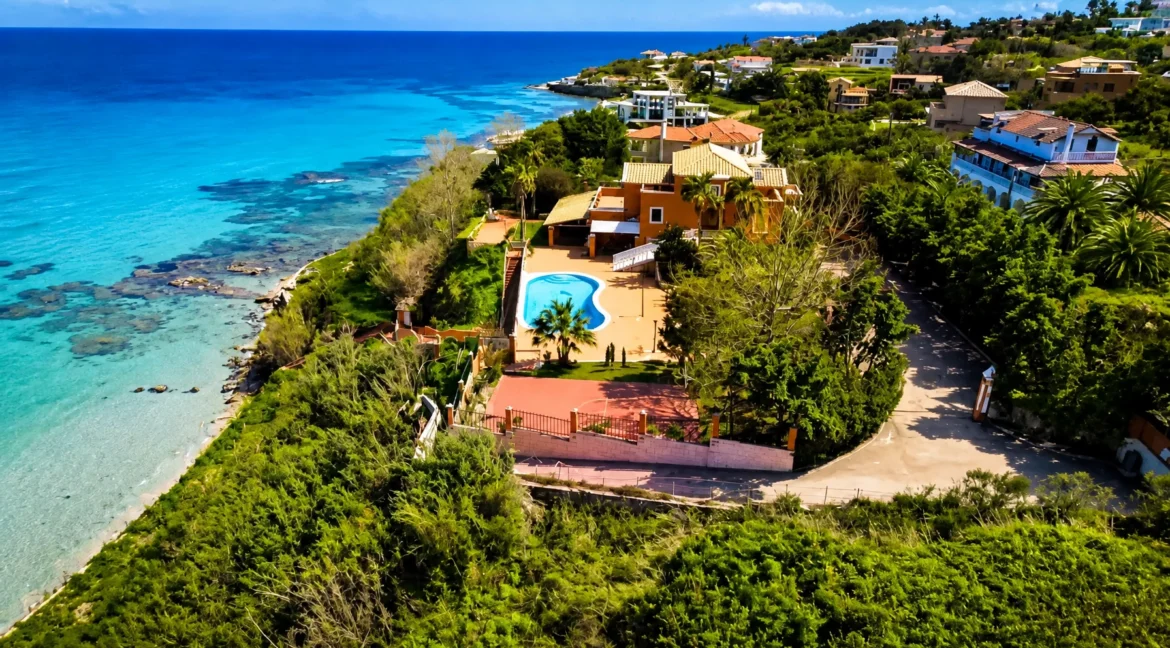 Seafront Villa in Zakynthos for sale 1