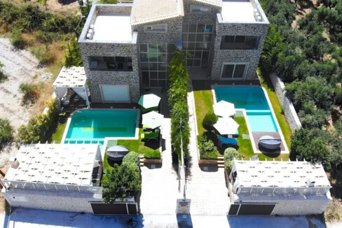 Stone made villa in Rethymno Crete