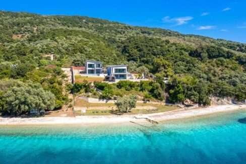 2 Seafront Luxury Villas for Sale Meganisi Lefkada