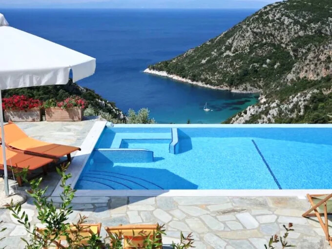 3 Luxury Villas for sale at Skopelos island,  Magnificent Seaview