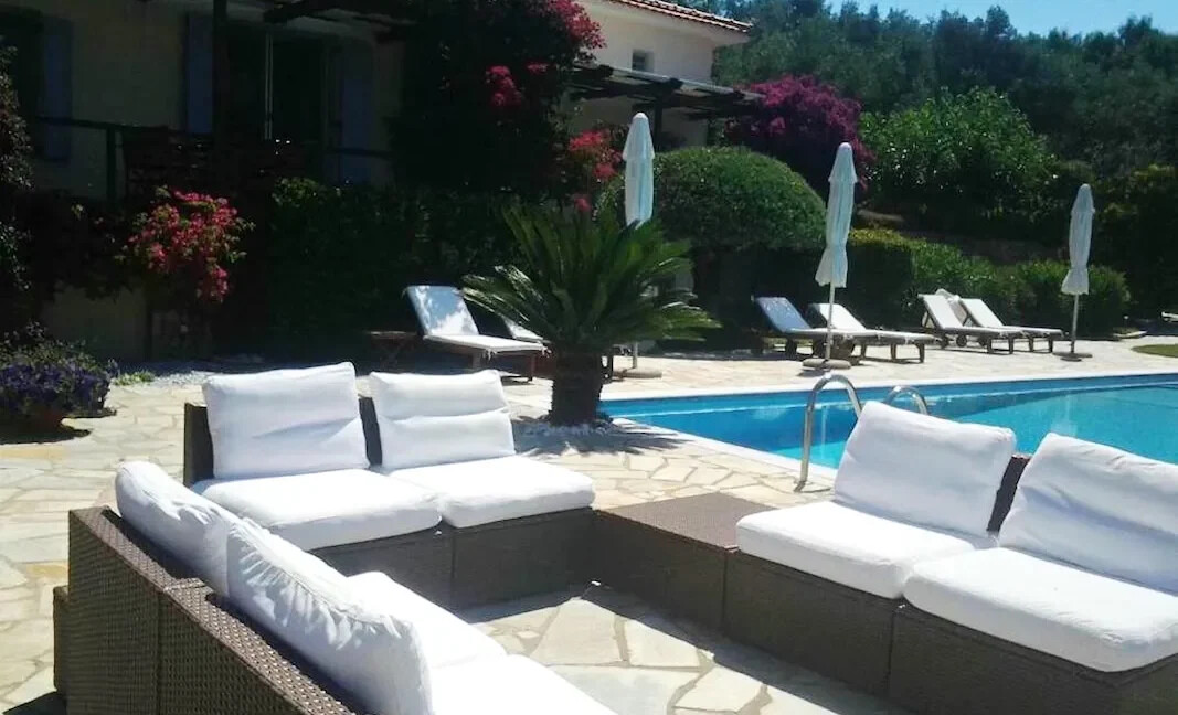 3 Luxury Villas for sale at Skopelos island, Magnificent Seaview 11
