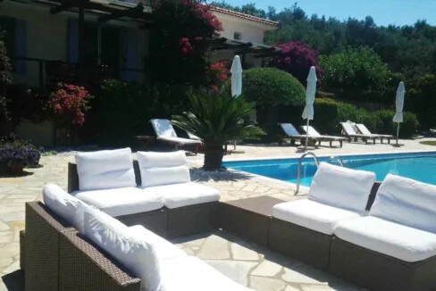 3 Luxury Villas for sale at Skopelos island, Magnificent Seaview 11