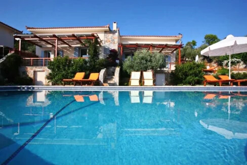 3 Luxury Villas for sale at Skopelos island, Magnificent Seaview 13
