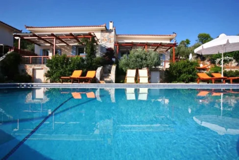 3 Luxury Villas for sale at Skopelos island,  Magnificent Seaview 13