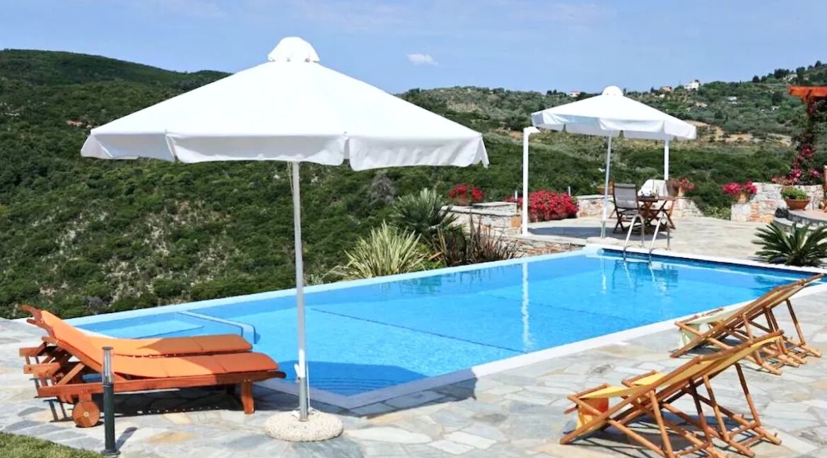 3 Luxury Villas for sale at Skopelos island, Magnificent Seaview 2