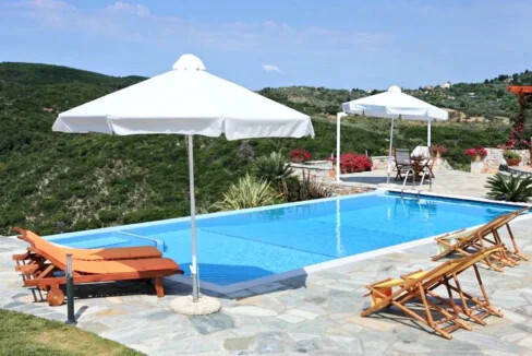 3 Luxury Villas for sale at Skopelos island, Magnificent Seaview 2