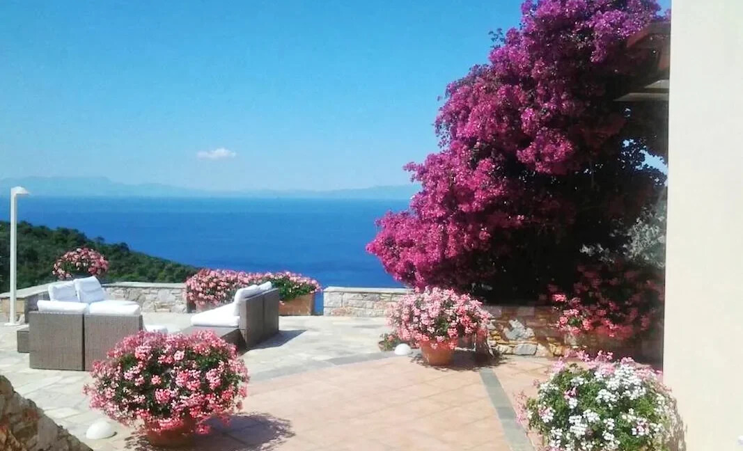 3 Luxury Villas for sale at Skopelos island, Magnificent Seaview 20
