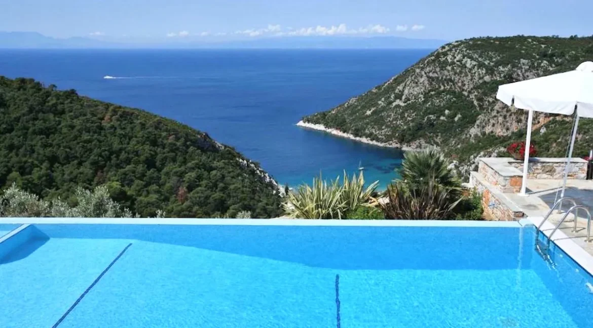 3 Luxury Villas for sale at Skopelos island,  Magnificent Seaview 21