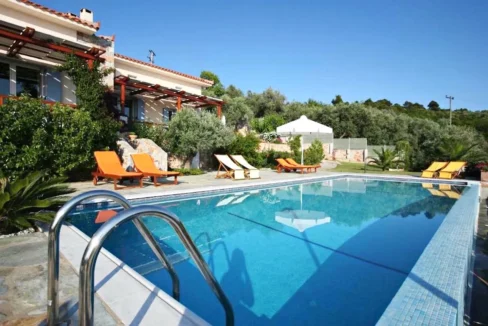 3 Luxury Villas for sale at Skopelos island,  Magnificent Seaview 27