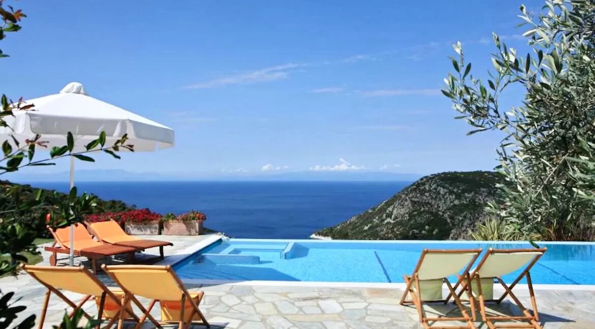 3 Luxury Villas for sale at Skopelos island, Magnificent Seaview 29